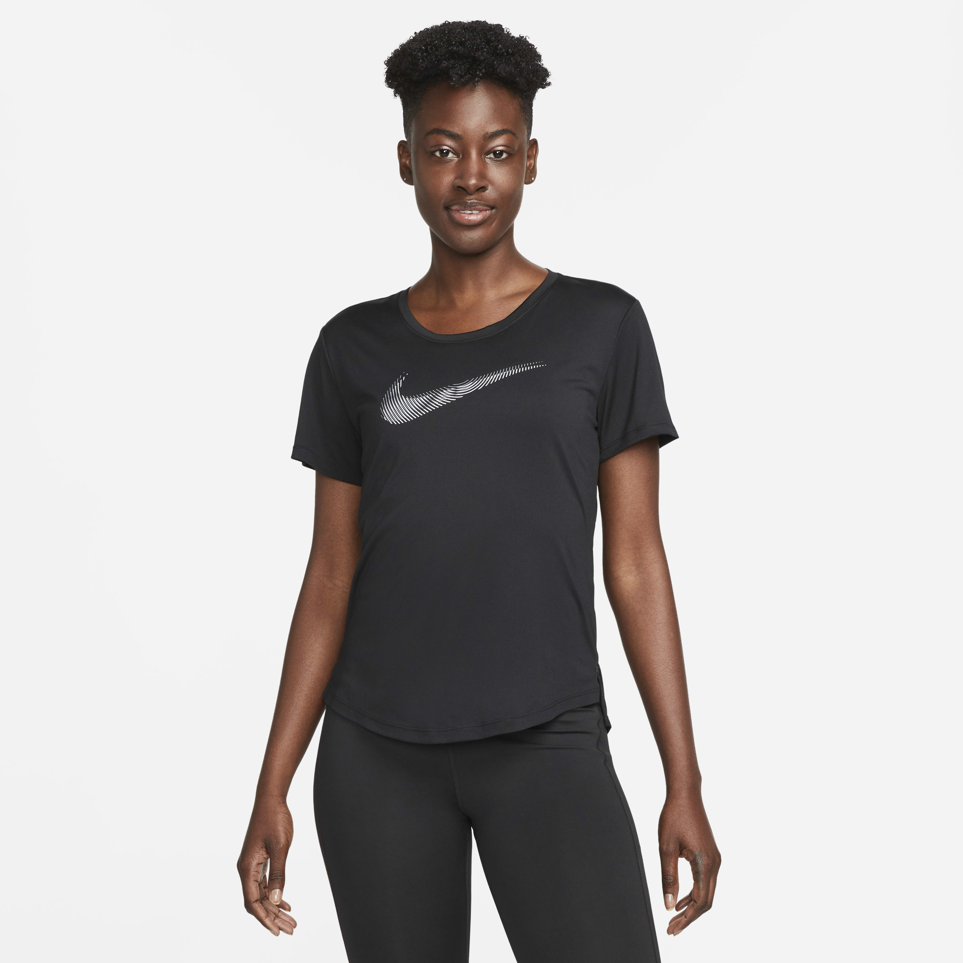 Nike women's short sleeve running top best sale